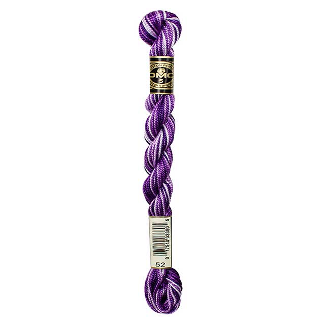 DMC Cotton Perle Nou5 σε Μωβ 52