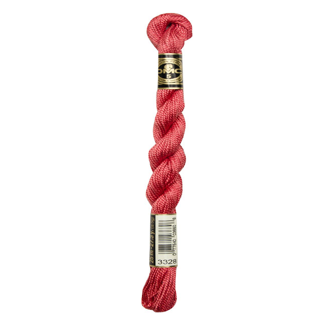 DMC Cotton Perle Noυ5 Χρώμα 3328