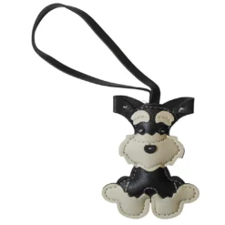 Μπρελόκ για Χειροποίητες Τσάντες Σκύλος σε Μαύρο