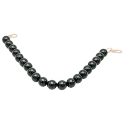 Μαύρο Χερούλι με Χάντρες για Χειροποίητες Τσάντες