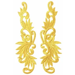 Χρυσά Μοτίφ για Ιερατικά Άμφια με Σχέδιο Φύλλων