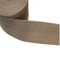 Λάστιχο για Μέση σε Μπεζ με Γεωμετρικό Σχέδιο