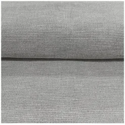 Εταμίν Ύφασμα για Κέντημα Flamenco Ηλιαχτίδα σε Γκρι με Ασημί lurex