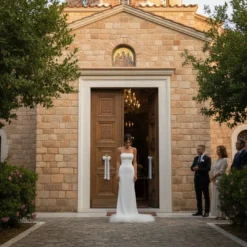 Κοκορόφτερα Μπόα για Εντυπωσιακή Διακόσμηση Νυφικού