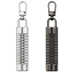 Μεταλλικό Γαντζάκι Φερμουάρ με Πλεκτό Σχέδιο