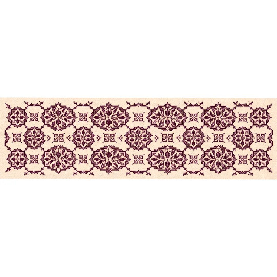 Τραβέρσα Σταμπωτή με Ρυθμικά Επαναλαμβανόμενα Μοτίβα