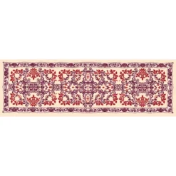 Τραβέρσα για Κέντημα με Σταμπαρισμένες Ροζέτες και Φυσικά Μοτίβα