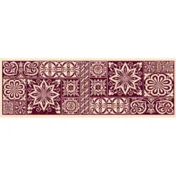 Τραβέρσα Σταμπωτή με Επαναλαμβανόμενα Γεωμετρικά Σχέδια