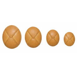 Κουμπί Καφέ Ταμπά Δερμάτινου Στυλ για Ρούχα και Τσάντες