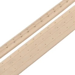 Μπεζ Κούμπωμα Σουτιέν με το Μέτρο με Τρεις Σειρές Θηλάκια