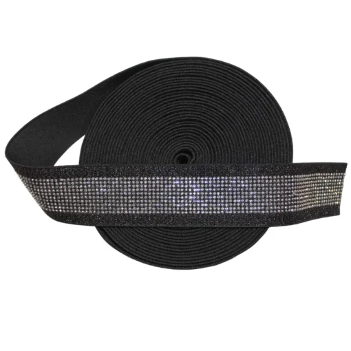 Λάστιχο Ραπτικής με Glitter και Στρας
