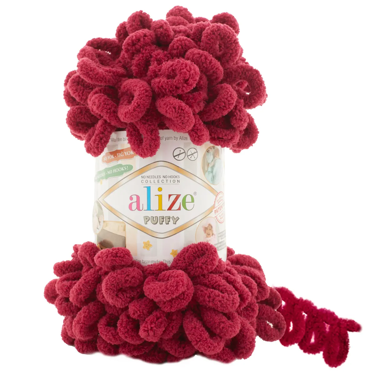 Νήμα για Πλέξιμο με τα Χέρια Alize Puffy 107