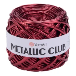Νήμα για Τσάντες Metallic Club Col Μπορντό 8113