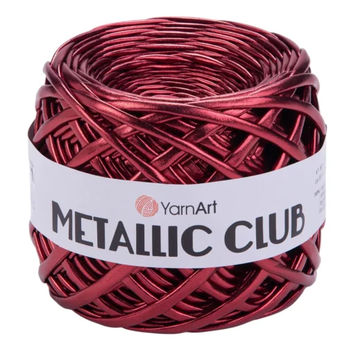 Νήμα για Τσάντες Metallic Club Col Μπορντό 8113