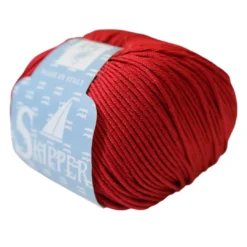 Νήμα Πλεξίματος 100% Βαμβακερό Μερσεριζέ σε Κόκκινο Ρουμπινί 220