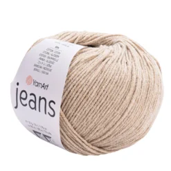 Επιλογή Jeans σε Μπεζ Χρώμα για Καθαρό και Ομοιόμορφο Πλεκτό Αποτέλεσμα