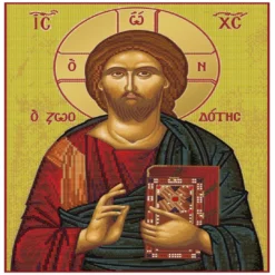 Ιερή Εικόνα Ιησού Χριστού του Ζωοδότη με Ψηφίδες Diamond Dotz