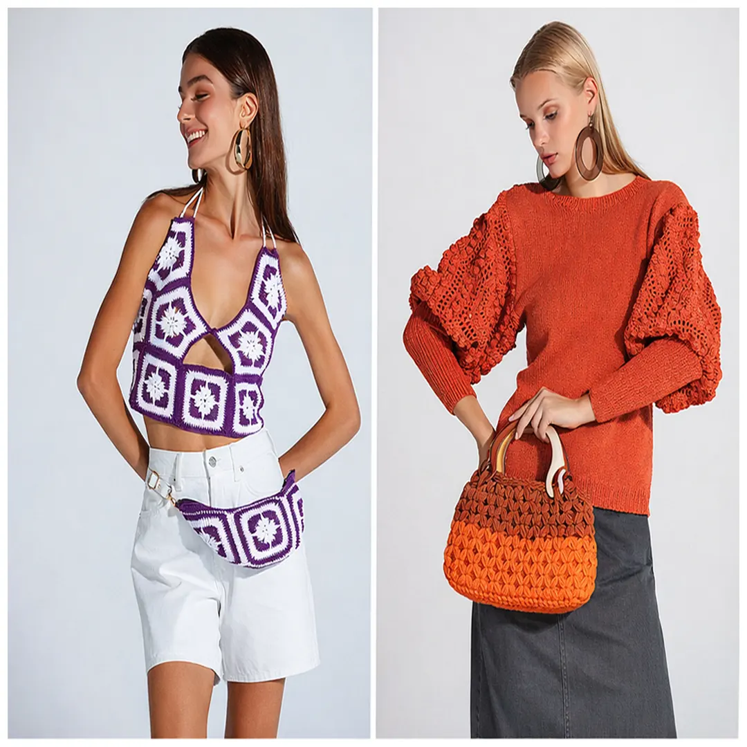 Νήμα Πλεξίματος Jeans για Καλοκαιρινά Πλεκτά - Image 3