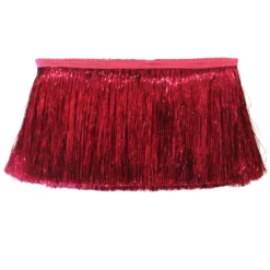 Κρόσσι Πολυεστερικό σε Φούξια με Μεταλλιζέ Λάμψη