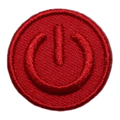 Κόκκινη Θερμοκολλητική Στάμπα On Off για Τοποθέτηση σε Ρούχα