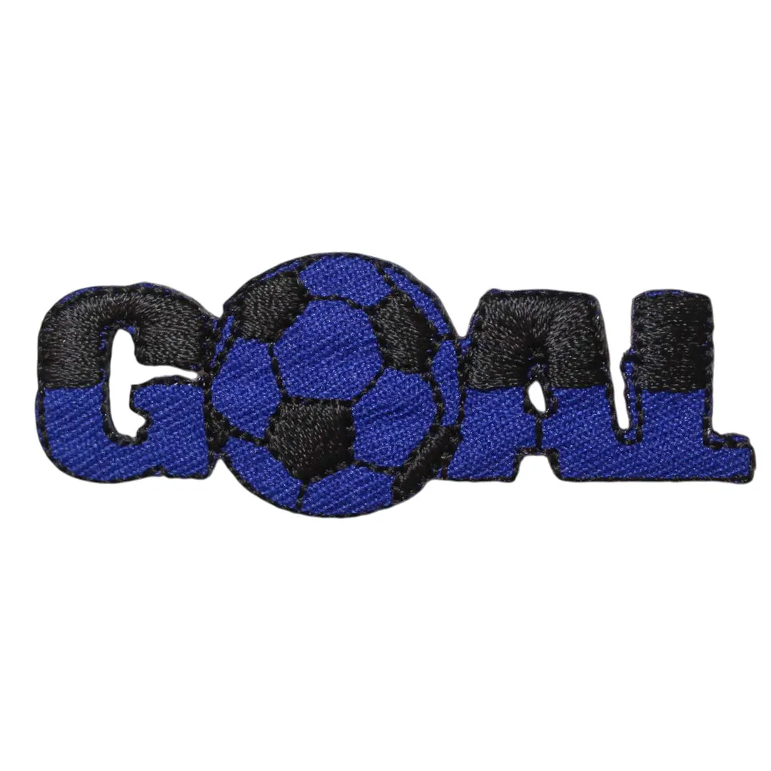 Μπλε Ρουά Μοτίφ GOAL με Μπάλα για Αθλητικά Ρούχα