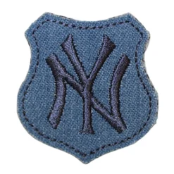 Στάμπα NY σε Μπλε Τζιν για Ρούχα και Τσάντες