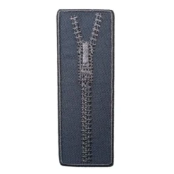 Στάμπα Φερμουάρ σε Γκρι για Ρούχα και Τσάντες