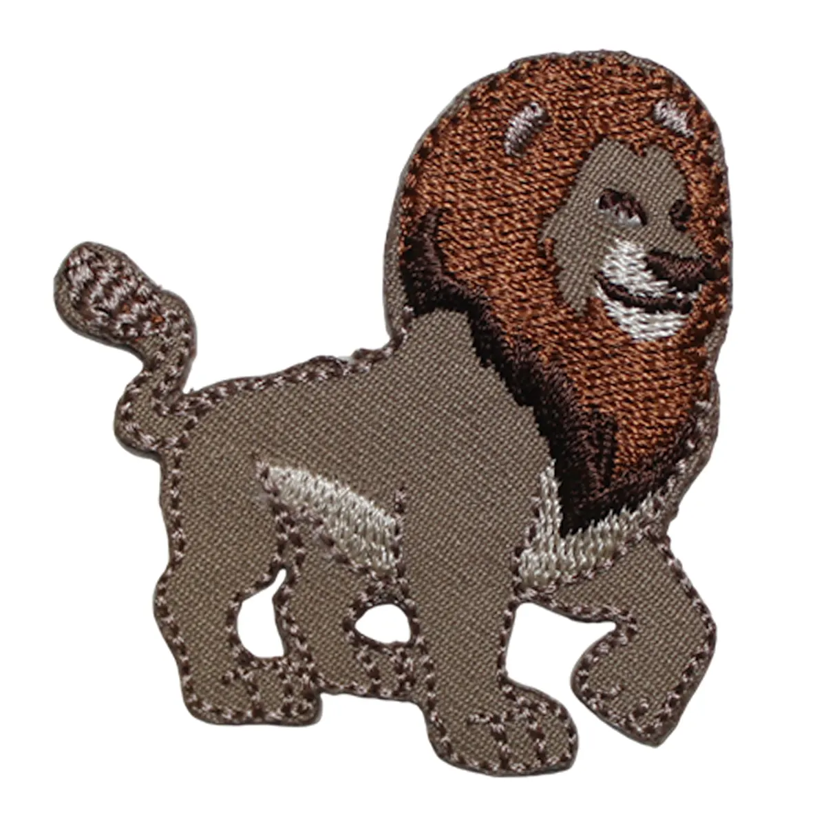 Θερμοκολλητική Στάμπα με τον Βασιλιά των Ζώων για Μπάλωμα και Διακόσμηση σε Ρούχα