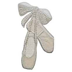 Θερμοκολλητική Στάμπα με Παπούτσια Πουέντ Μπαλαρίνας για Ράψιμο σε Ρούχα