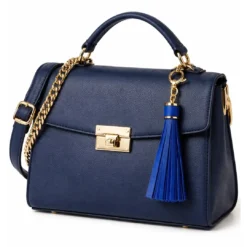 Διακοσμητική Φούντα για Τσάντα από Δερματίνη Τοποθετημένη σε Τσάντα