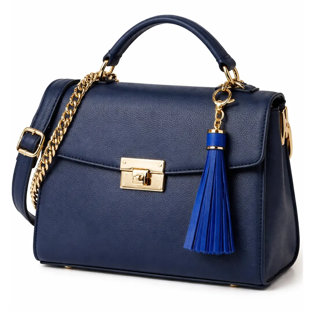 Διακοσμητική Φούντα για Τσάντα από Δερματίνη Τοποθετημένη σε Τσάντα