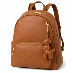 Μπρελόκ Καμηλοπάρδαλης με Φιόγκο Τοποθετημένο σε Τσάντα