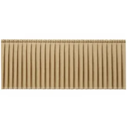 Μπεζ Πλισέ Διακοσμητική Τρέσα για Ρούχα