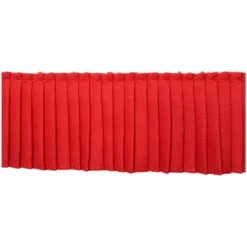 Κόκκινη Πλισέ Διακοσμητική Τρέσα για Ρούχα