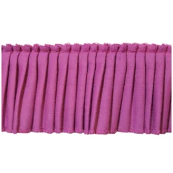 Λωρίδα Πλισέ Ματζέντα για Ράψιμο σε Ενδύματα