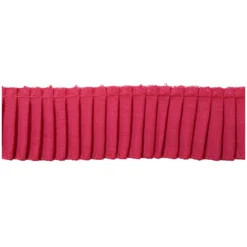 Βαμβακερή Τρέσα Πλισέ Φούξια για Ραφή και Τελειώματα