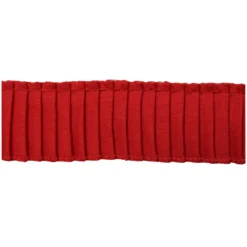 Κόκκινο Πλισέ Τελείωμα για Ρούχα