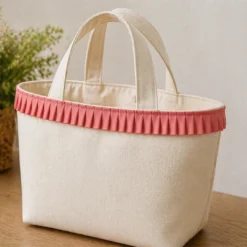 Πλισέ Τρέσα Ραμμένη σε Τσάντα για Διακόσμηση