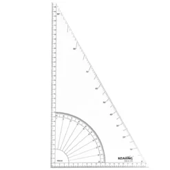 Τρίγωνο Σχεδίασης 35cm με ενσωματωμένο Μοιρογνωμόνιο