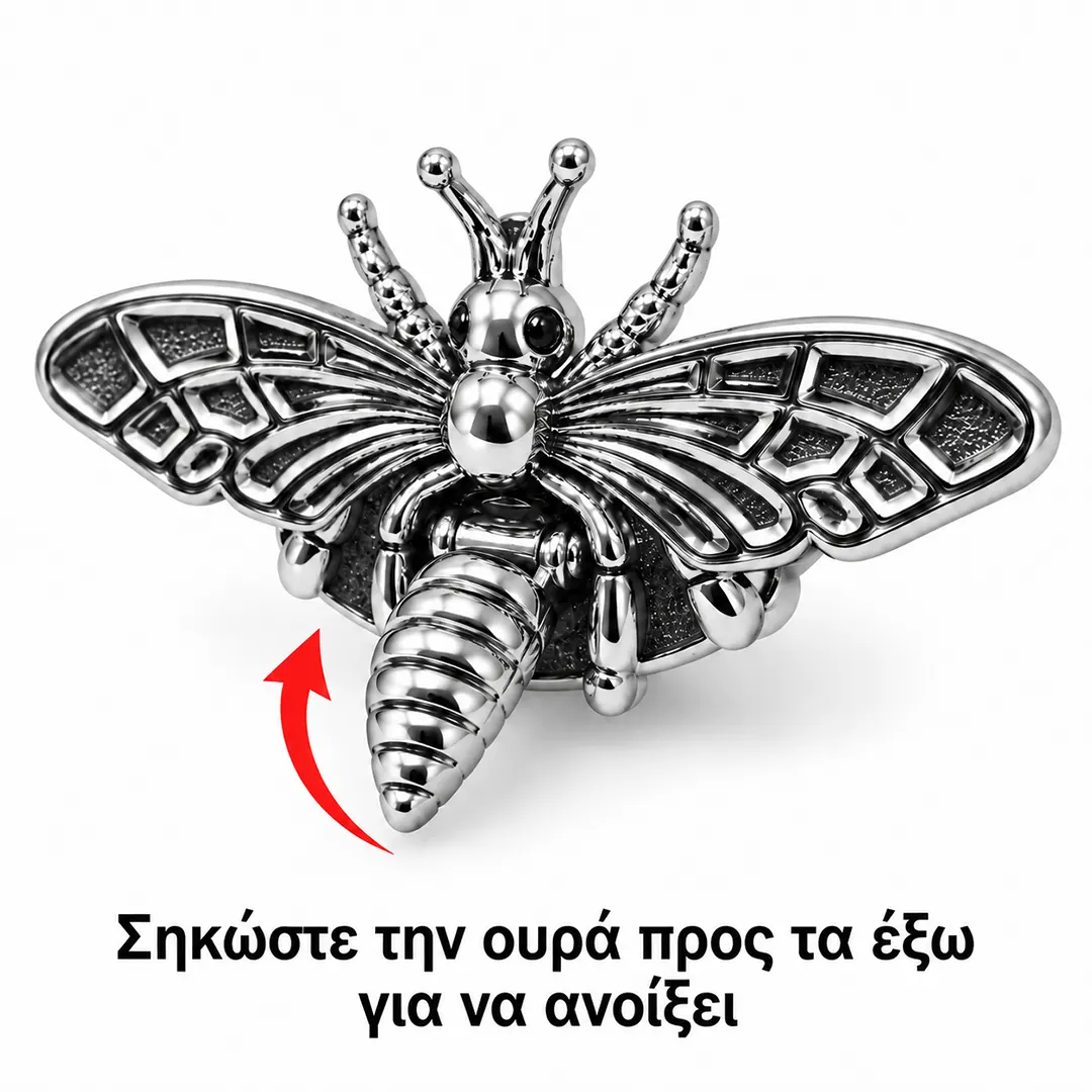 Άνοιγμα Κουμπώματος Τσάντας Μέλισσα με Ανασήκωμα της Ουράς