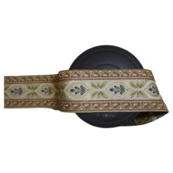 Τρέσσα από Ύφασμα Φλοράλ σε Μπεζ