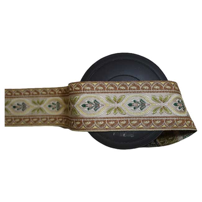 Τρέσσα από Ύφασμα Φλοράλ σε Μπεζ