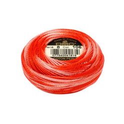 Κουβαράκι Κότον Περλέ No8 σε Κόκκινο 106