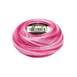 Κουβαράκι Κότον Περλέ No8 σε Ροζ 48