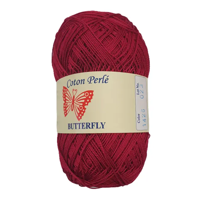 Νήμα Cotton Perle της Πεταλούδας col 1426