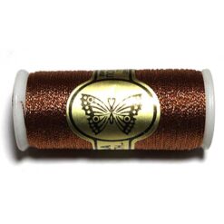 Χρυσοκλωστή για Κέντημα Πεταλούδα σε Χάλκινο Μεσαίο