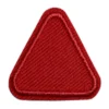 Θερμοκολλητικά Μοτίφ Μπαλώματα Τρίγωνα σε Κόκκινο