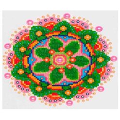 Πίνακας με Ψηφίδες Diamond Dotz Complete Κιτ Flower Mandala