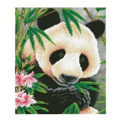 Πίνακας με Ψηφίδες Diamond Dotz Complete Κιτ Panda Prince
